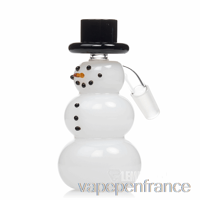 Mj Arsenal 10mm Snowperson Le Ash Catcher Stylo Vape Blanc